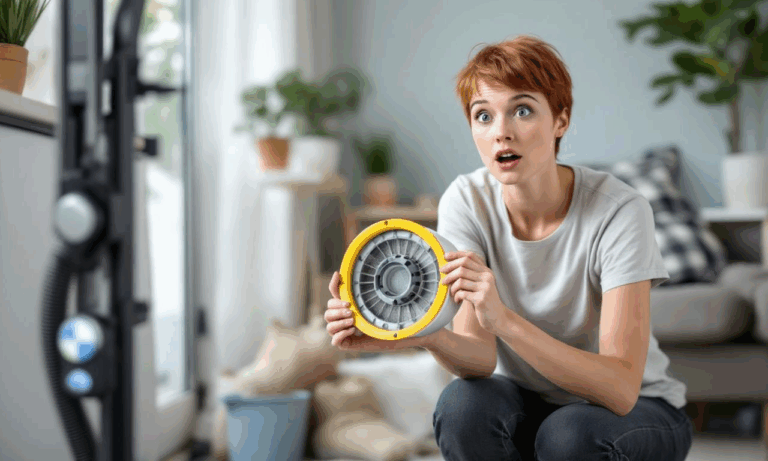 Niemand reinigt dit onderdeel: daarom stinkt je stofzuiger