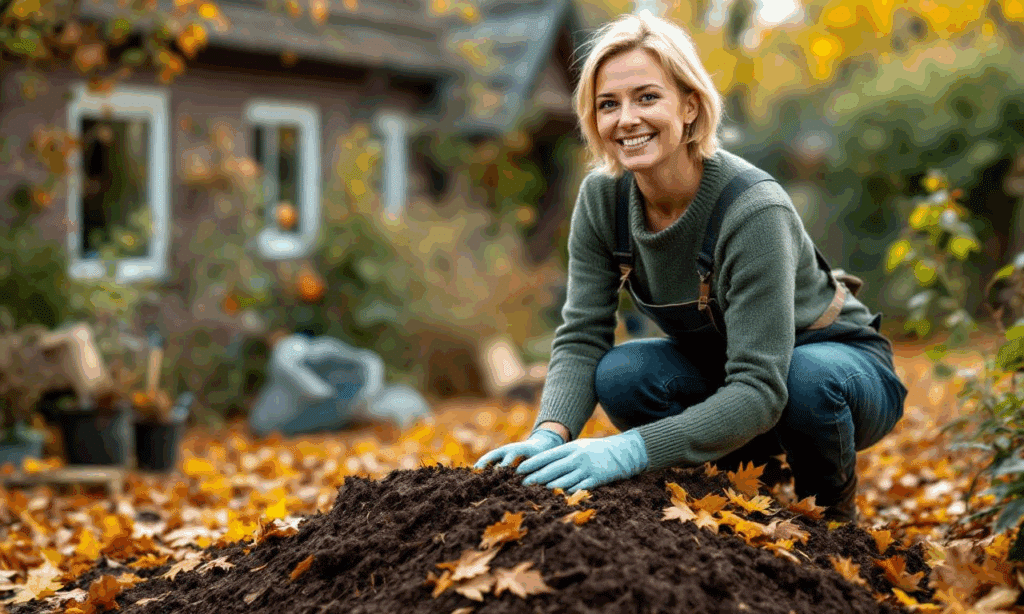 Tuiniers die dit weten mulchen altijd in oktober (niet in maart)
